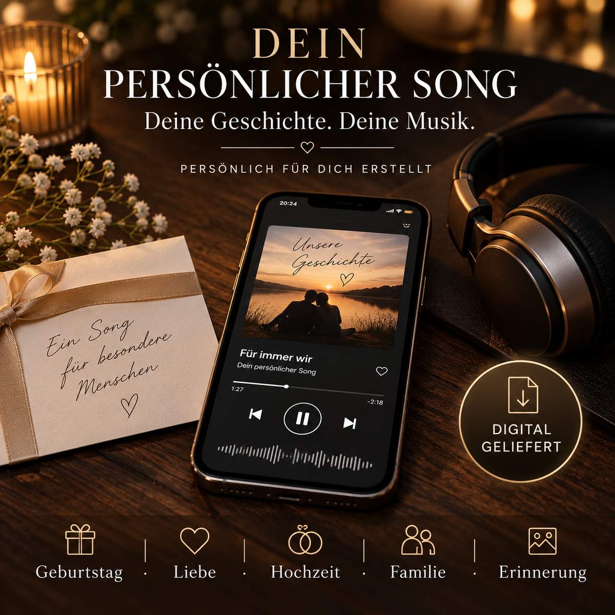 Dein persönlicher Song – individuell für dich erstellt